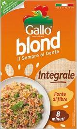 RISO INTEGRALE GR.500 GALLO BLOND