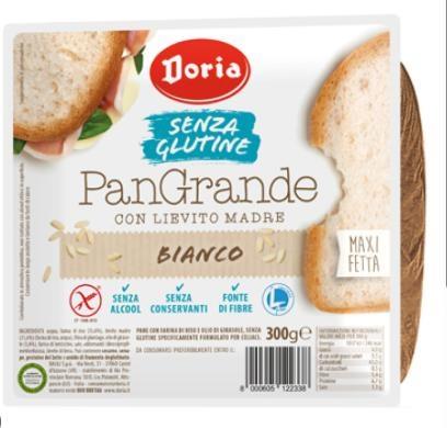 PANE BIANCO S/GLUT.300GR.DORIA