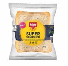 PANE DA SANDWICH S/GLU 280 gr.DR.SCHAR