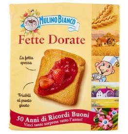 FETTE BISCOTTATE GR.315 DORATE M.BIANCO