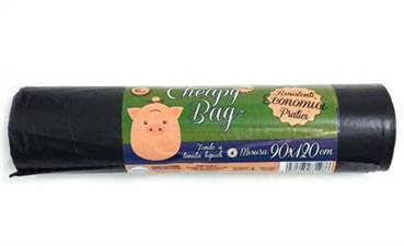 SACCHI N.U.90X120 NERO 18KG