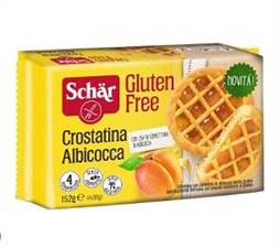 CROSTATINA S/GLUT(pz.6x33,4gr)ALBICOCCA