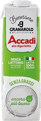 LATTE 1%GRASSI SENZA LATTOSIO ACCADI'GRANAROLO