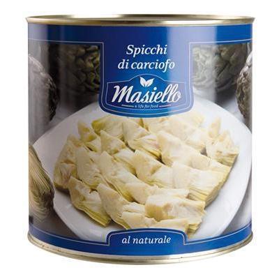 CARCIOFI SPICCHI NAT.2650/1200GR MASIELLO