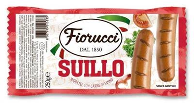 WURSTEL SUILLO 250GR FIORUCCI